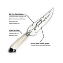 Kit Churrasco Artesanal Folha 8"