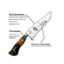 Faca Churrasco Artesanal 8" Jesus